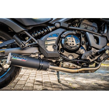 Scarico GPR M3 Black Titanium per Kawasaki Vulcan 650 S dal 2017 al 2020 omologato