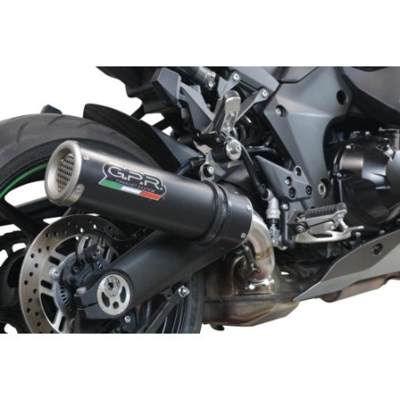 Scarico GPR M3 Black Titanium per Kawasaki Ninja 1000 Sx 2020 omologato