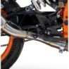 Scarico GPR M3 Black Titanium per KTM Duke 250 dal 2024 al 2025 omologato