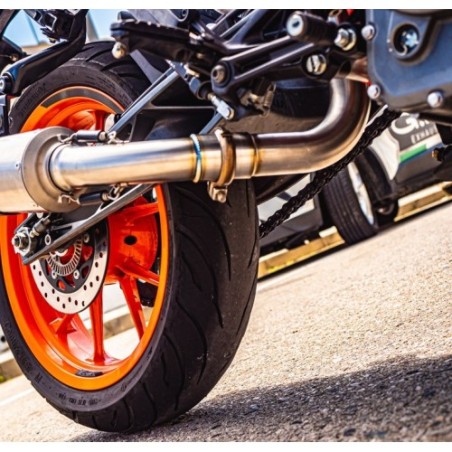 Scarico GPR M3 Black Titanium per KTM Duke 390 dal 2017 al 2020 omologato