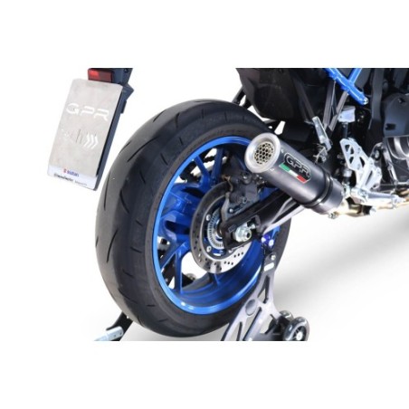 Scarico GPR M3 Black Titanium per SUZUKI Gsx-8R dal 2022 al 2024 omologato