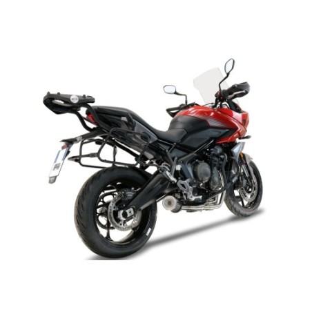 Scarico GPR M3 Black Titanium per Triumph Tiger Sport 660 dal 2022 al 2024 omologato