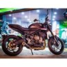 Scarico GPR M3 Black Titanium per Triumph Trident 660 dal 2021 al 2024 omologato