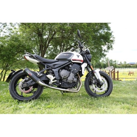 Scarico GPR M3 Black Titanium per Triumph Trident 660 dal 2021 al 2024 racing