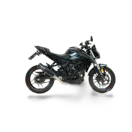 Scarico GPR M3 Black Titanium per Voge Brivido R125 dal 2023 al 2024 omologato