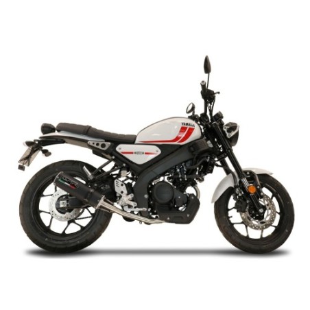Scarico GPR M3 Black Titanium per YAMAHA XSR 125 dal 2021 al 2025 omologato