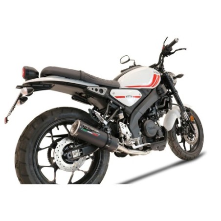 Scarico GPR M3 Black Titanium per YAMAHA XSR 125 dal 2021 al 2025 omologato