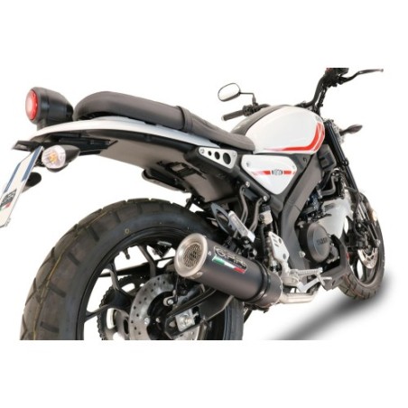 Scarico GPR M3 Black Titanium per YAMAHA XSR 125 dal 2021 al 2025 omologato