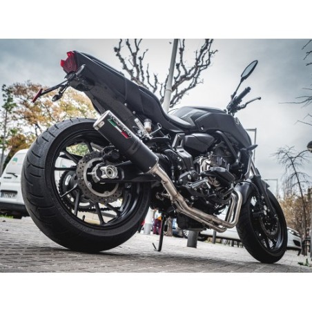 Scarico GPR M3 Black Titanium per YAMAHA Mt-07 dal 2017 al 2020 omologato