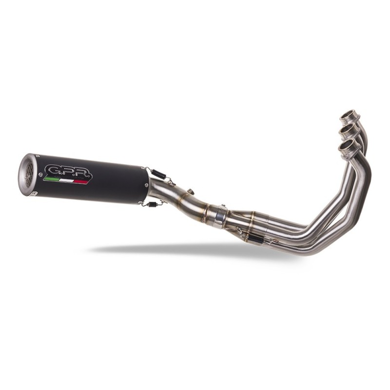 Scarico GPR M3 Black Titanium per YAMAHA Tracer 900 GT dal 2018 al 2020 racing
