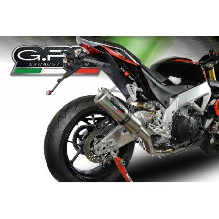 Scarico GPR M3 Inox per Aprilia Tuono V4 1100 -Rr -Factory dal 2015 al 2016 racing