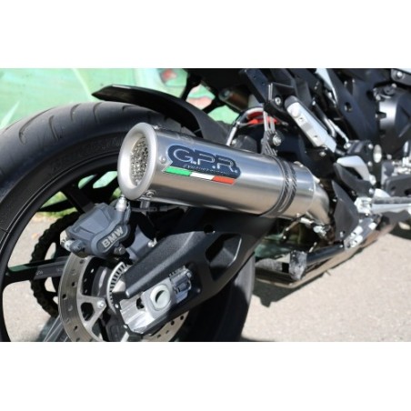 Scarico GPR M3 Inox per BMW S 1000 XR -M dal 2020 al 2025 omologato