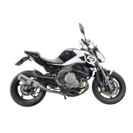 Scarico GPR M3 Inox per Cf Moto 650 Mt dal 2019 al 2020 omologato