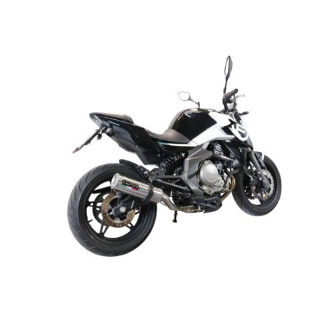 Scarico GPR M3 Inox per Cf Moto 650 Mt dal 2019 al 2020 omologato