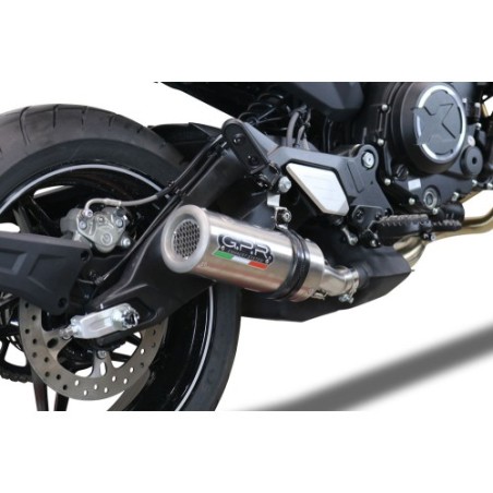Scarico GPR M3 Inox per Cf Moto 700 CL-X Heritage dal 2022 al 2024 omologato
