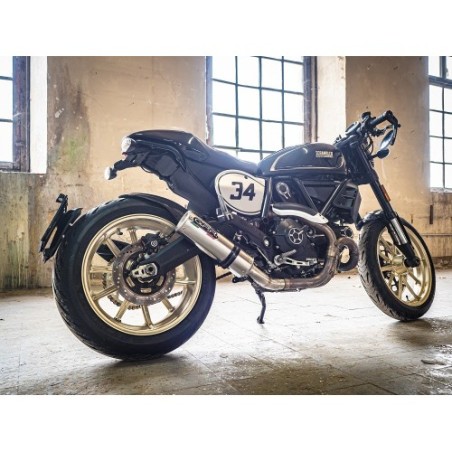 Scarico GPR M3 Inox per Ducati Scrambler 800 dal 2015 al 2016 omologato