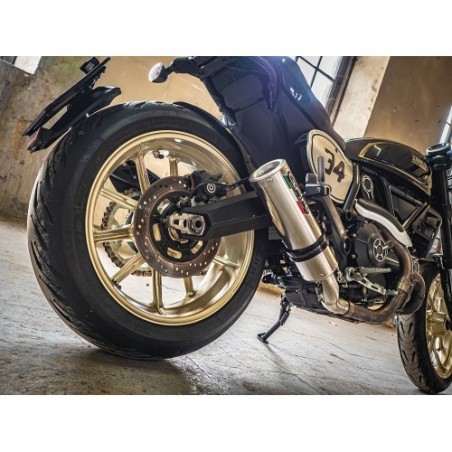 Scarico GPR M3 Inox per Ducati Scrambler 800 dal 2015 al 2016 omologato