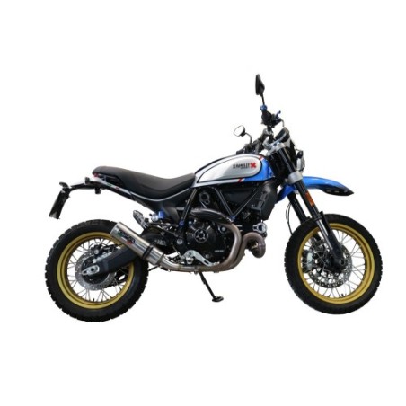Scarico GPR M3 Inox per Ducati Scrambler 800 Urban Motard dal 2021 al 2023 omologato