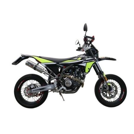 Scarico GPR M3 Inox per Fantic Motor XEF 125 dal 2021 al 2024 omologato