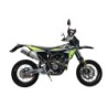 Scarico GPR M3 Inox per Fantic Motor XEF 125 dal 2021 al 2024 omologato
