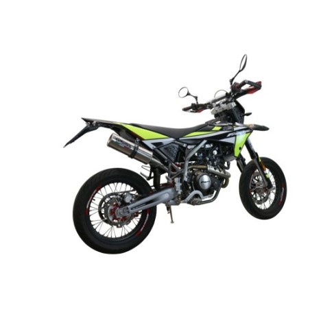 Scarico GPR M3 Inox per Fantic Motor XEF 125 dal 2021 al 2024 omologato
