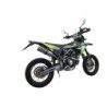 Scarico GPR M3 Inox per Fantic Motor XEF 125 dal 2021 al 2024 omologato