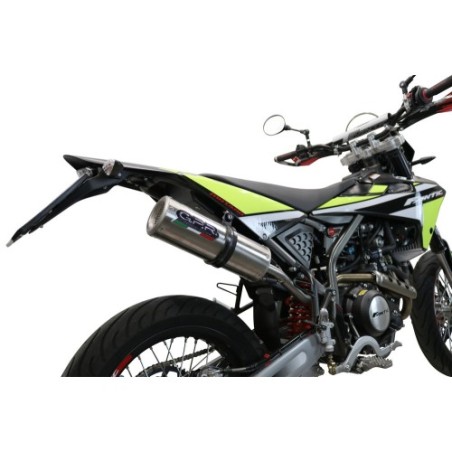 Scarico GPR M3 Inox per Fantic Motor XEF 125 dal 2021 al 2024 omologato