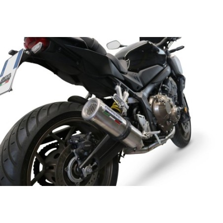 Scarico GPR M3 Inox per Honda Cb 650 F dal 2014 al 2016 omologato
