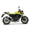Scarico GPR M3 Inox per Honda CB 750 Hornet dal 2023 al 2024 omologato
