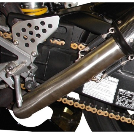 Scarico GPR M3 Inox per Honda Vtr 1000 Sp-2 RC51 dal 2002 al 2006 omologato