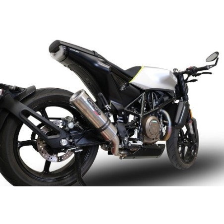 Scarico GPR M3 Inox per Husqvarna Vitpilen 701 dal 2018 al 2020 omologato