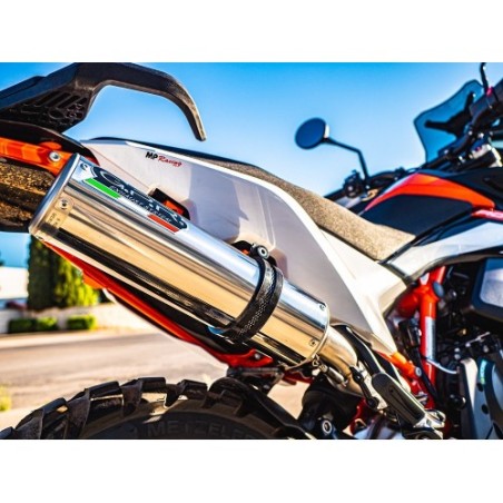 Scarico GPR M3 Inox per Husqvarna Norden 901 dal 2022 al 2024 racing