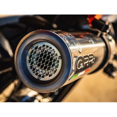 Scarico GPR M3 Inox per Husqvarna Norden 901 dal 2022 al 2024 racing