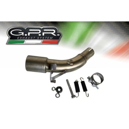 Scarico GPR M3 Inox per Kawasaki Ninja 125 dal 2019 al 2020 omologato