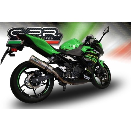 Scarico GPR M3 Inox per Kawasaki Z 400 dal 2023 al 2025 omologato