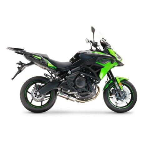 Scarico GPR M3 Inox per Kawasaki Versys 650 dal 2017 al 2020 omologato