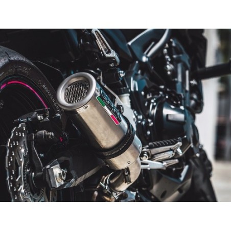 Scarico GPR M3 Inox per Kawasaki Z 900 E dal 2017 al 2020 omologato