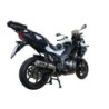 Scarico GPR M3 Inox per Kawasaki Versys 1000 I.E. dal 2019 al 2020 omologato