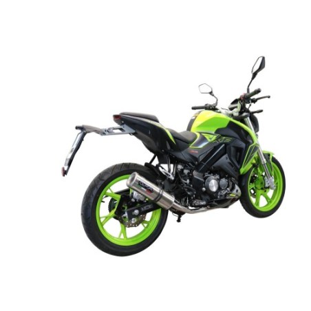 Scarico GPR M3 Inox per Keeway Rkf 125 dal 2018 al 2020 omologato