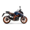 Scarico GPR M3 Inox per KTM Duke 125 dal 2024 al 2025 omologato