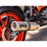 Scarico GPR M3 Inox per KTM Adventure 390 dal 2021 al 2024 racing