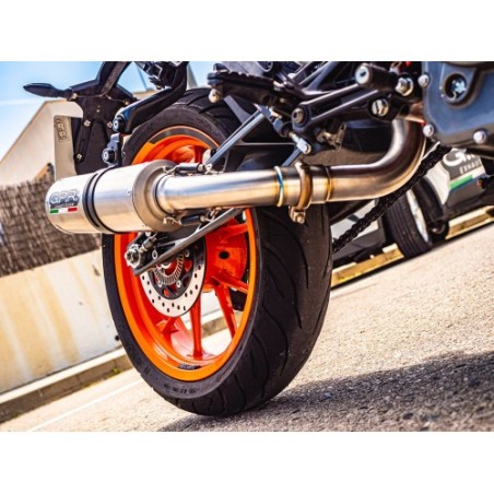 Scarico GPR M3 Inox per KTM Adventure 390 dal 2021 al 2024 racing
