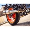 Scarico GPR M3 Inox per KTM Adventure 390 dal 2021 al 2024 racing