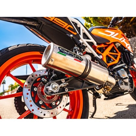 Scarico GPR M3 Inox per KTM Duke 390 dal 2017 al 2020 racing