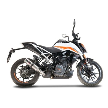 Scarico GPR M3 Inox per KTM Duke 390 dal 2021 al 2024 omologato