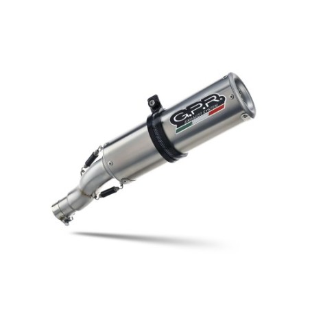 Scarico GPR M3 Inox per Moto Guzzi Sport 1200 4V dal 2006 al 2007 omologato