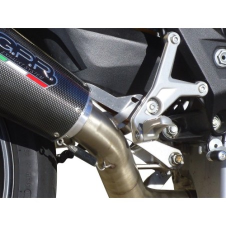 Scarico GPR M3 Inox per Mv Agusta Brutale 800 Dragster dal 2013 al 2016 omologato