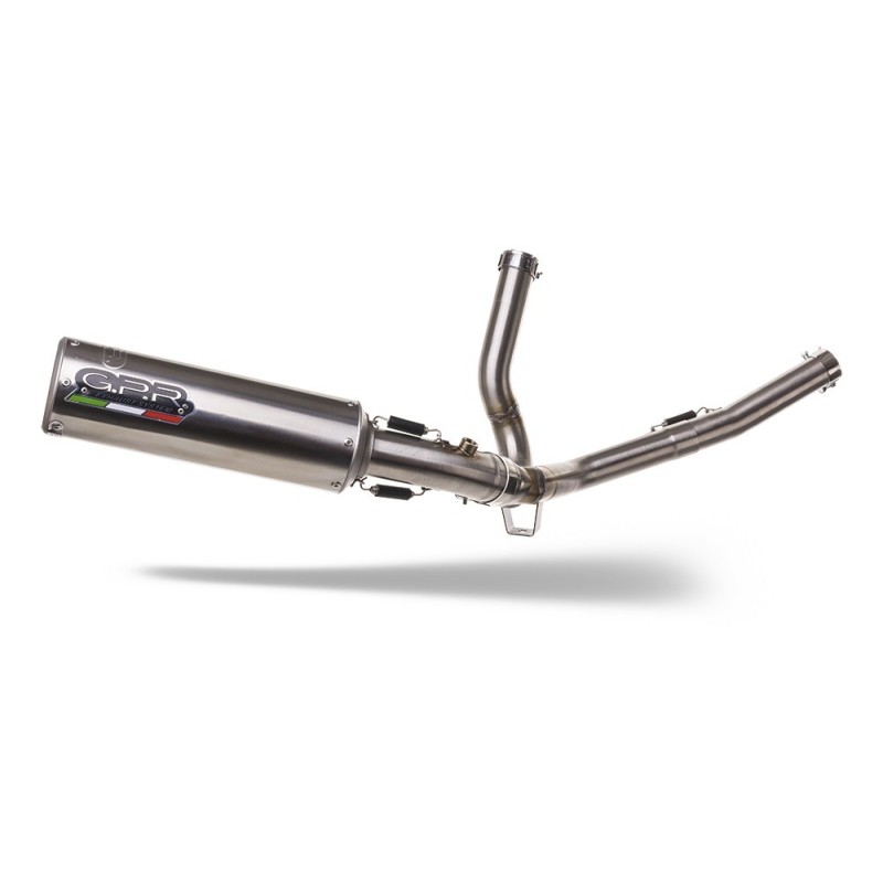 Scarico GPR M3 Inox per SUZUKI Sv 650 - S dal 2003 al 2010 omologato