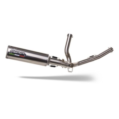 Scarico GPR M3 Inox per SUZUKI Sv 650 - S dal 2003 al 2010 omologato