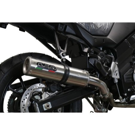 Scarico GPR M3 Inox per SUZUKI V-Strom DL650 dal 2017 al 2020 omologato